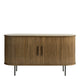 140cm Sideboard In Smoked Oak Finish