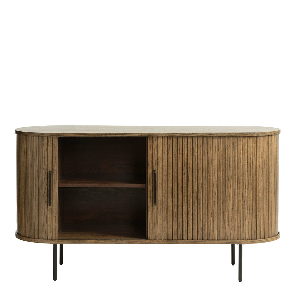 140cm Sideboard In Smoked Oak Finish