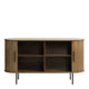 140cm Sideboard In Smoked Oak Finish