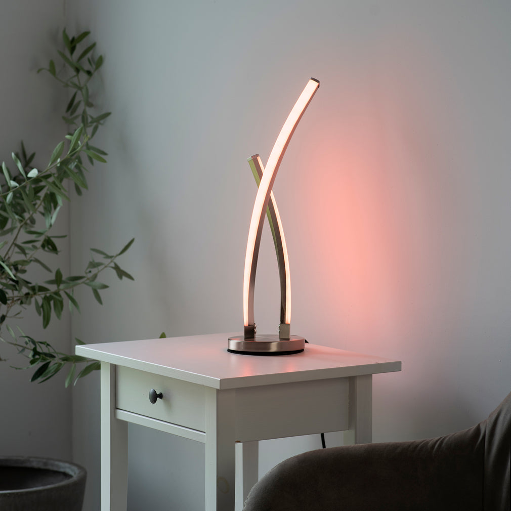 Sway LED Table Lamp - With Plug and Play