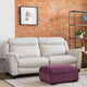Power Recliner Large 2 Seat Sofa With USB Port - Single Motors In Leather
