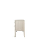 Dynasty - 2 Drawer Bedside Chest In Stone Finish