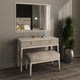 Dynasty - Dressing Table In Stone Finish