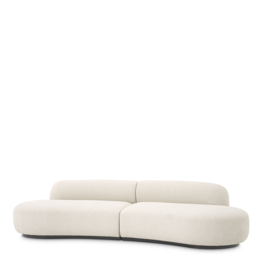 Small Sofa In Boucle Cream