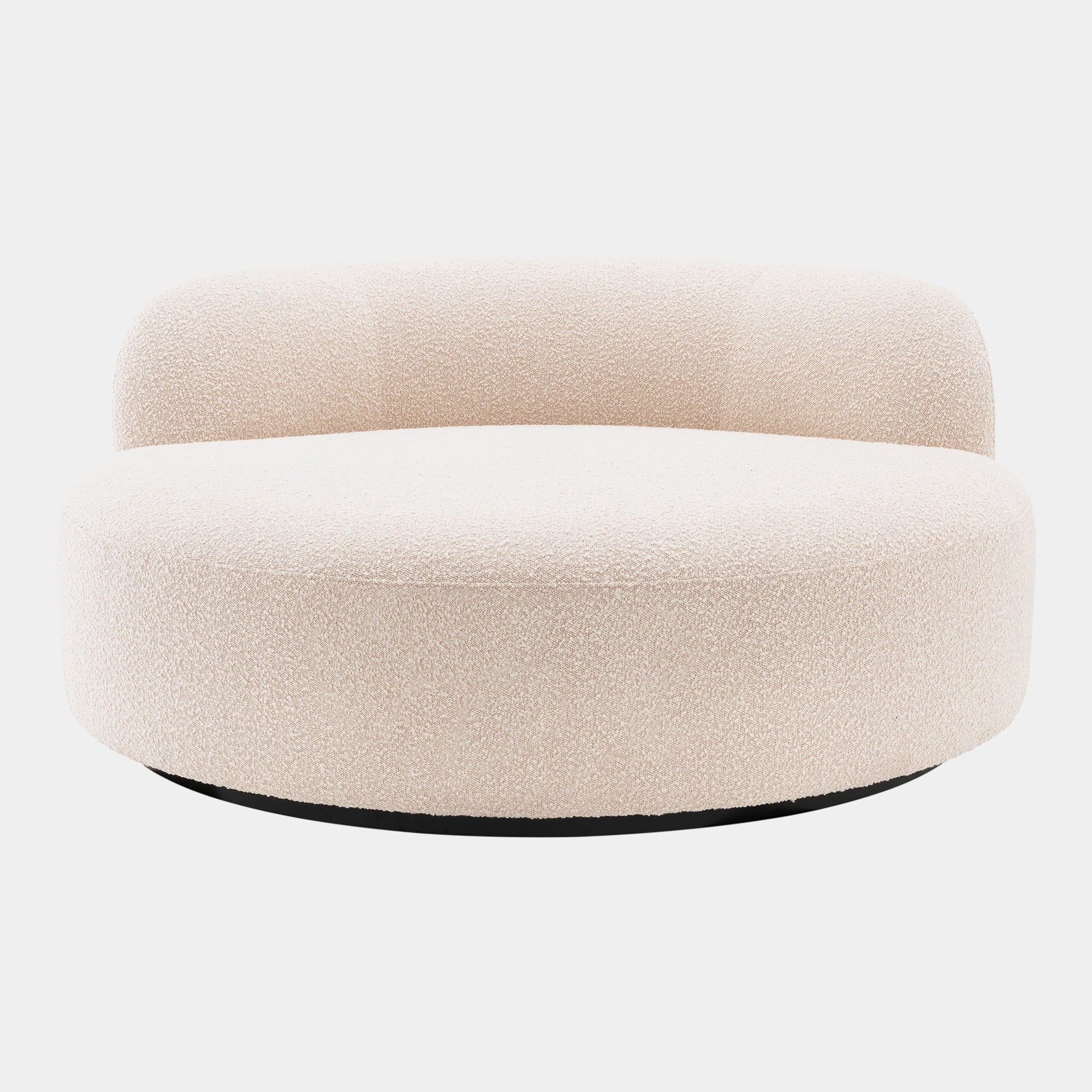 Eichholtz Bjorn - Round Sofa In Boucle Cream
