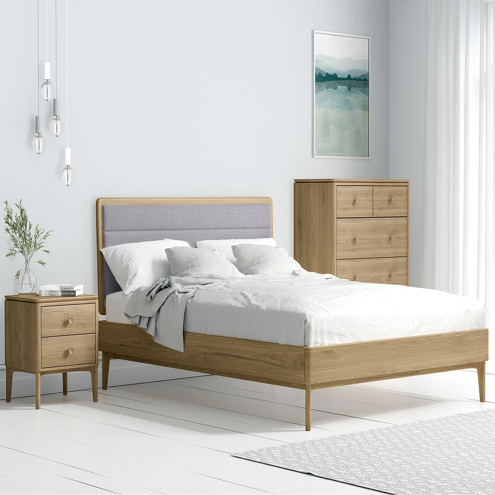 Lausanne Oak - Wardrobe Double