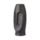 Rapa Nui Black Textured Face Vase