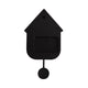 Modern Cuckoo - Wall Clock Black