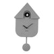 Modern Cuckoo - Wall Clock Grey