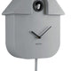 Modern Cuckoo - Wall Clock Grey