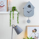 Modern Cuckoo - Wall Clock Grey