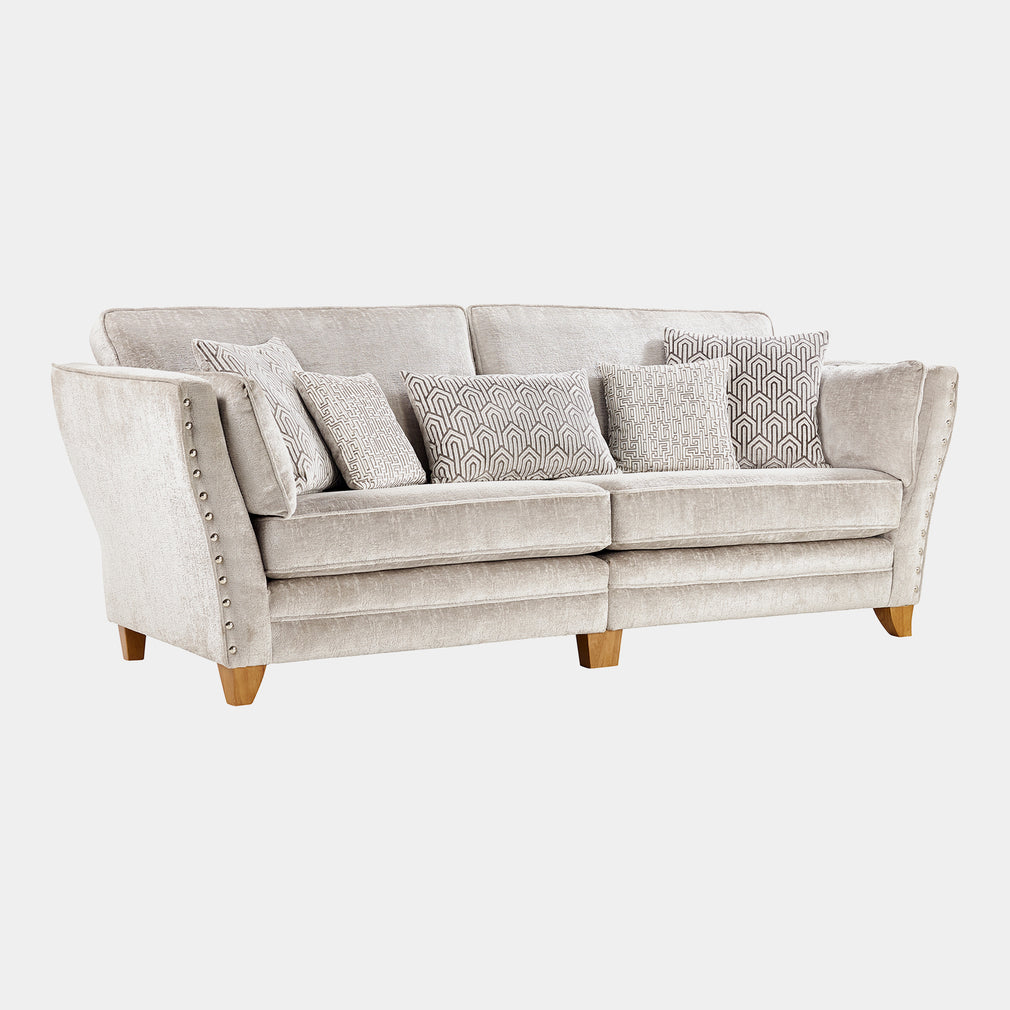 Jessica - High Back 4 Seat Sofa In Fabric Solo