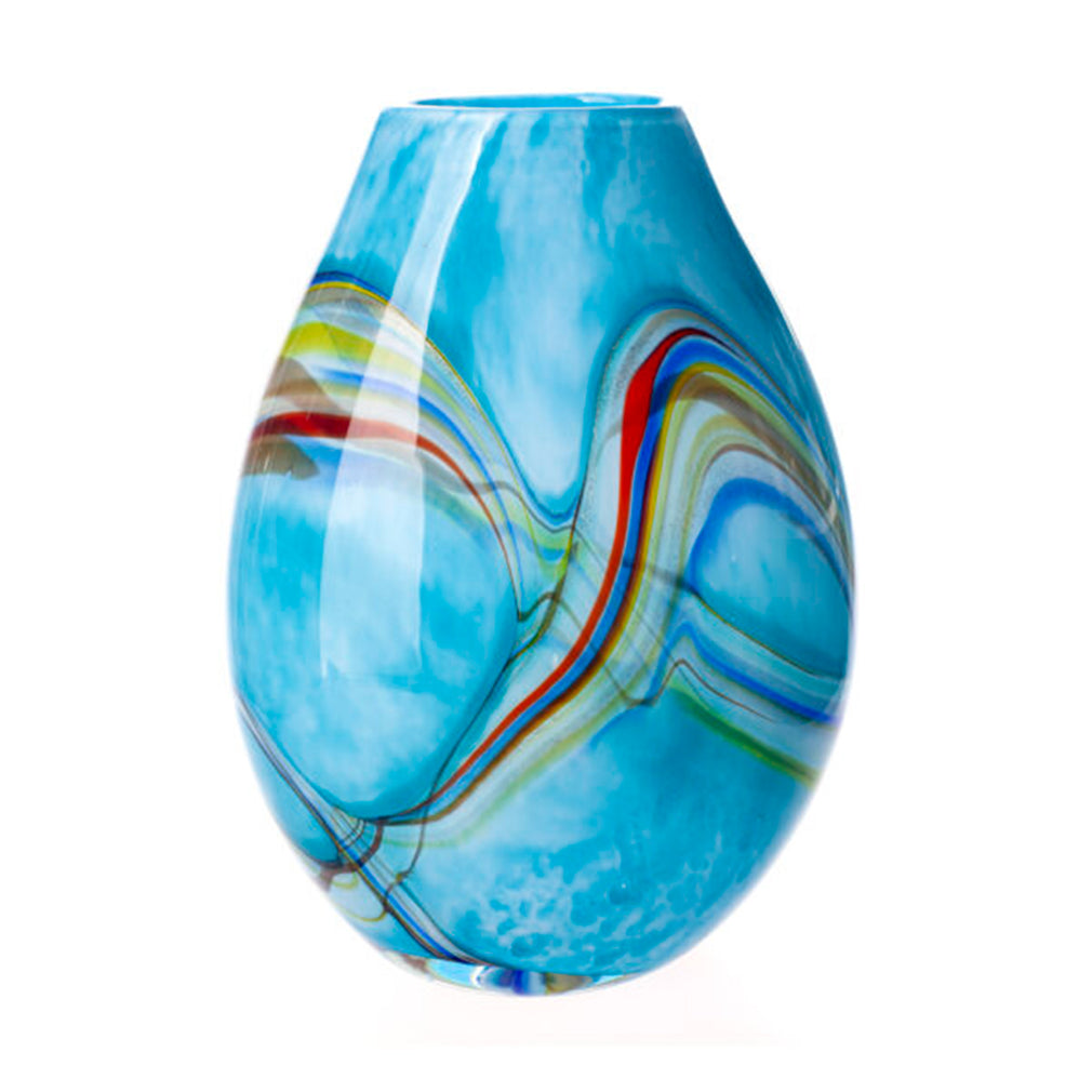 Oval Oceanic Vase