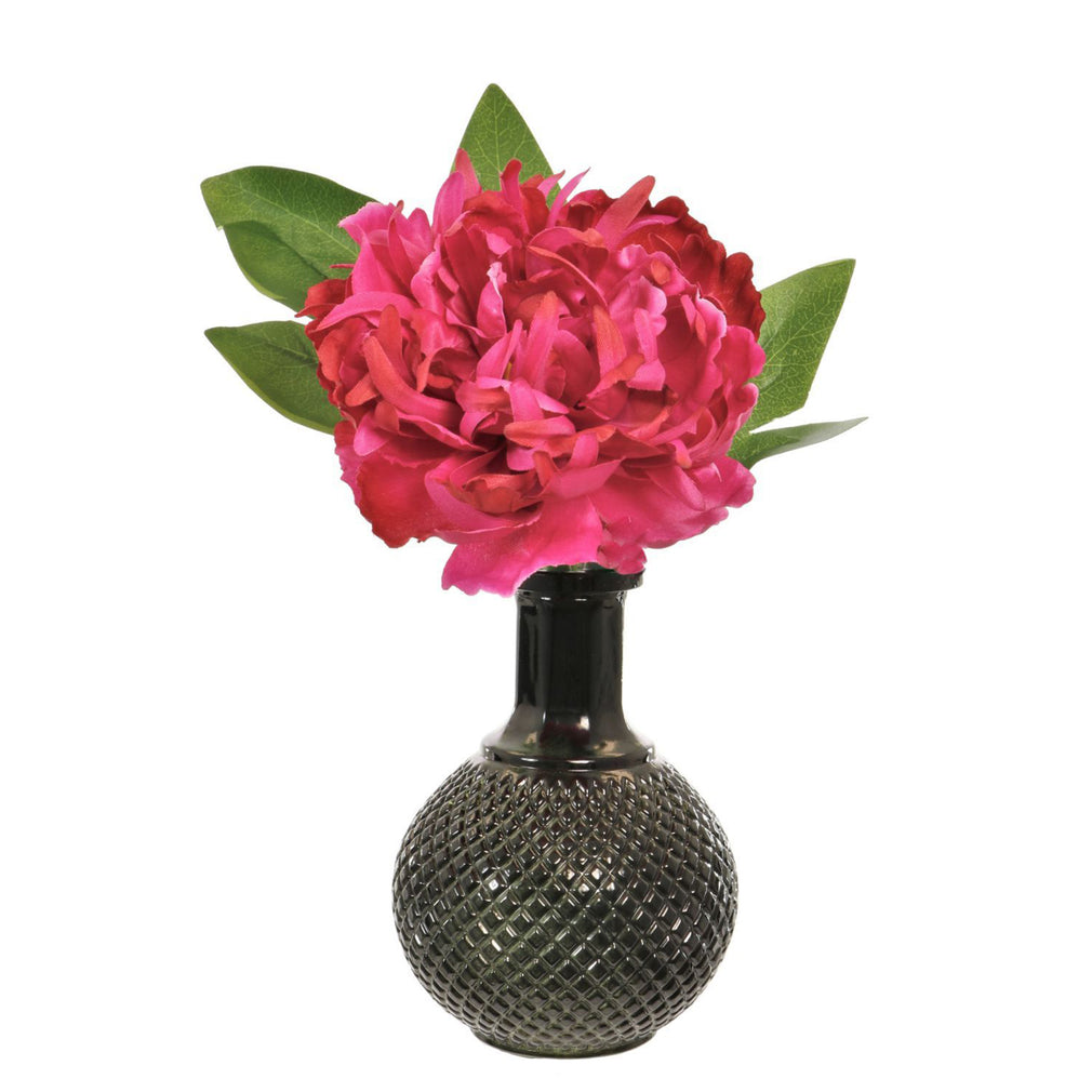 Pink Peony in a Ball Vase