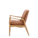 Theo - Chair In Leather Brown