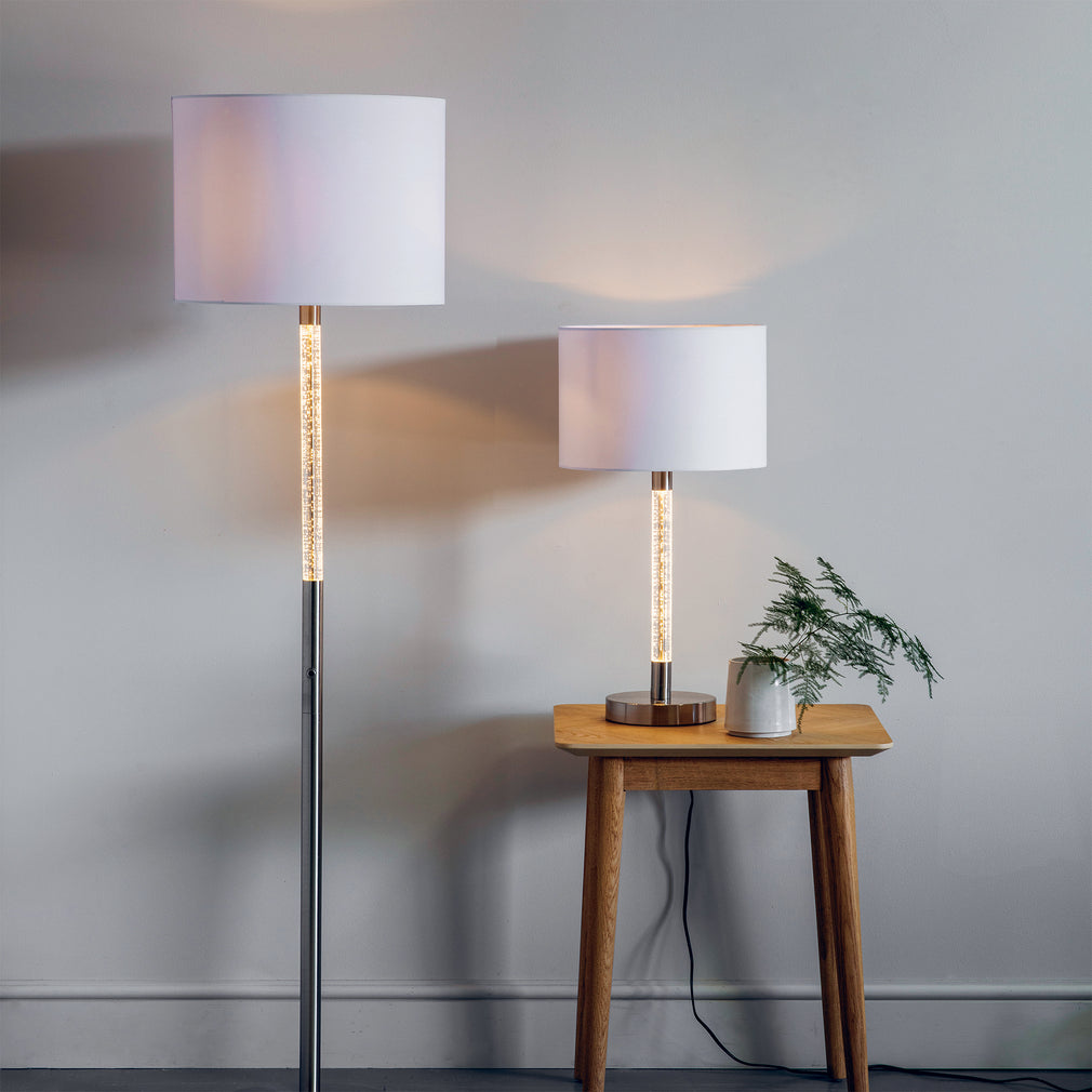 Andrea Table Lamp Silver