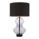 Contour Glass Touch Table Lamp Black