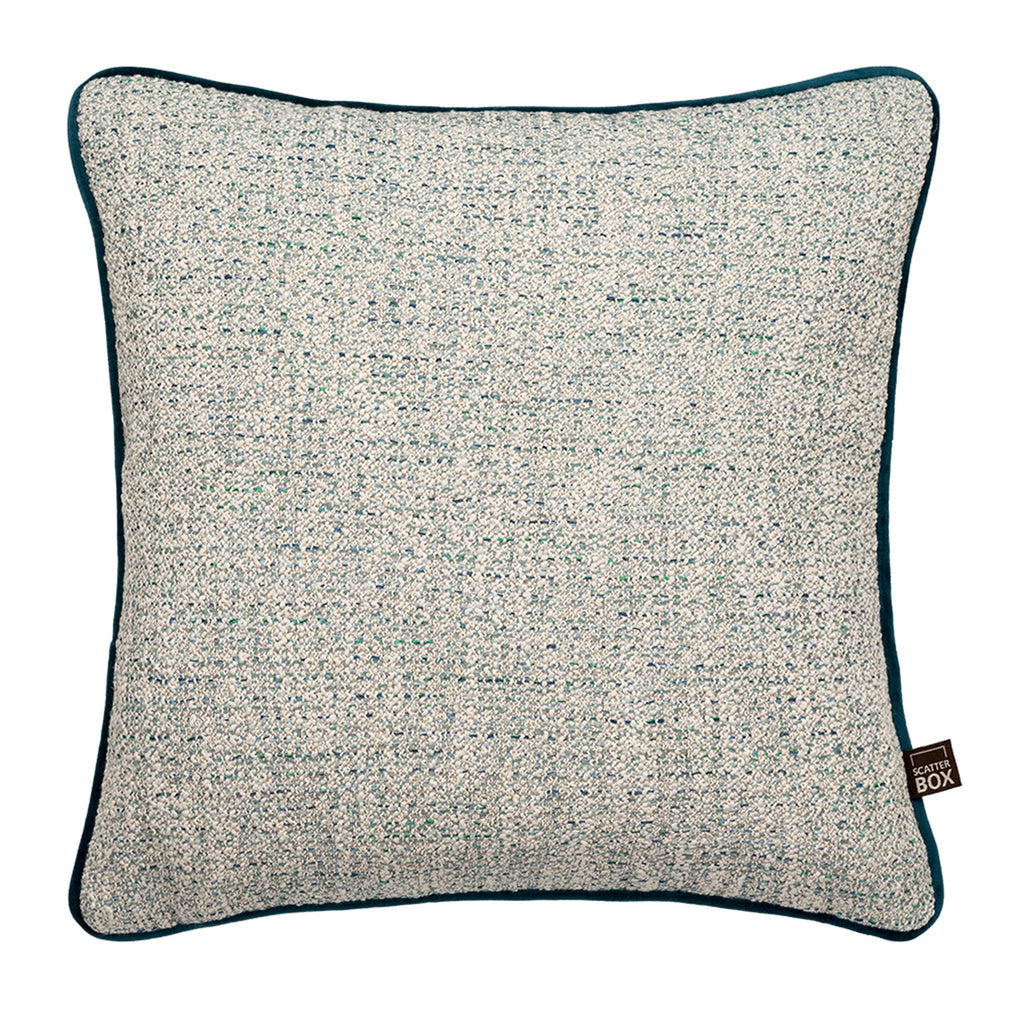 Leah Boucle Cushion Large Green