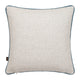 Leighton Cushion Ecru/ Blue Large