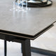 160cm Extending Dining Table With Cement Ceramic Top