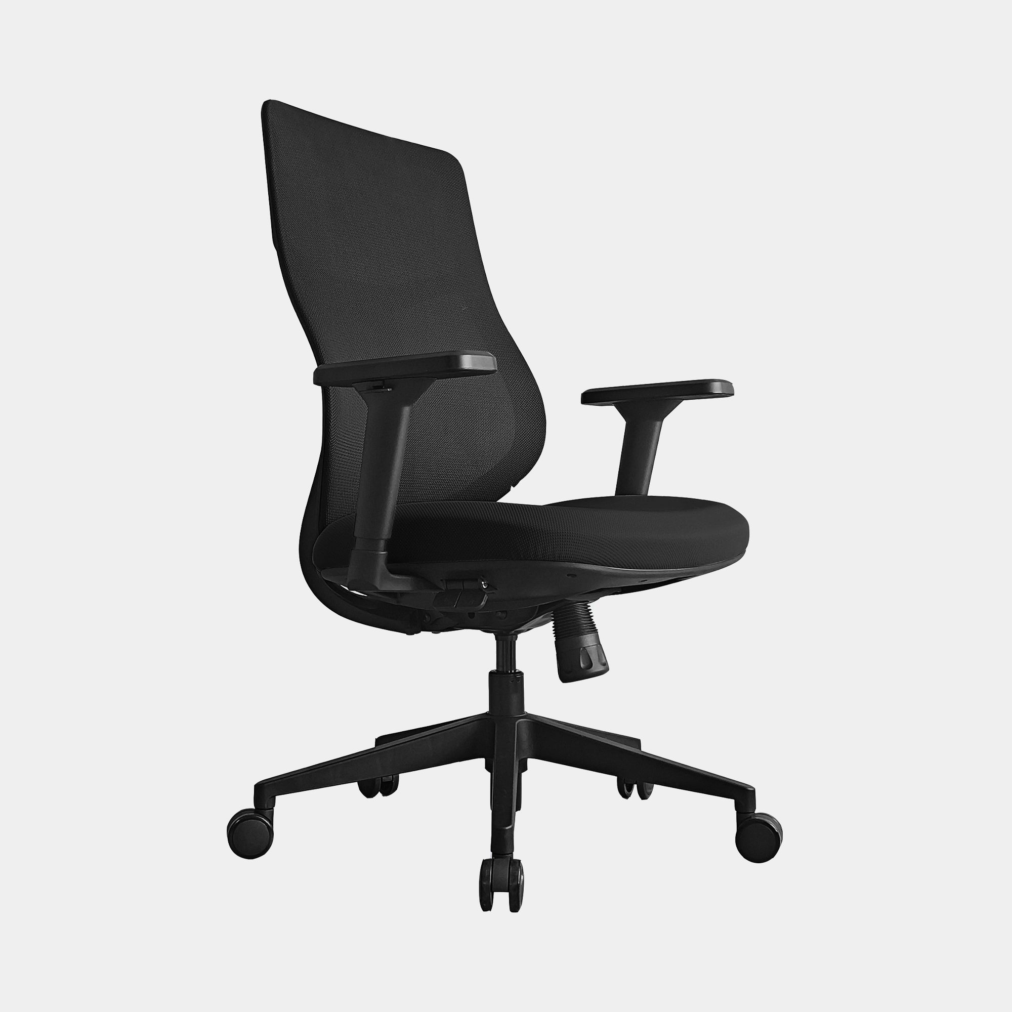 Office Chair Black Mesh Back/Black Seat (Assembly Required)