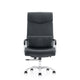 High Back Gas Lift Office Chair In Black PU (Assembly Required)