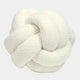 Boucle Knot Cushion Round Cream 30x30cm