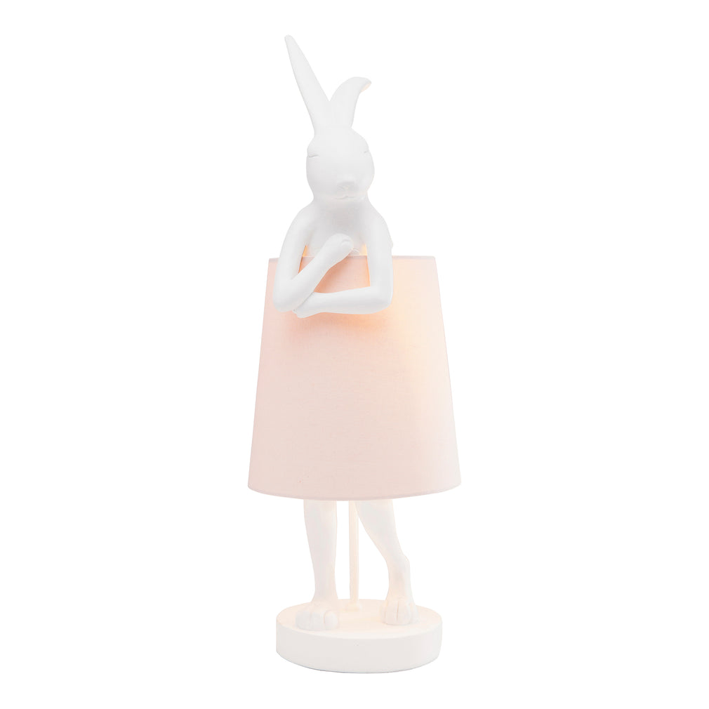 Shy Bunny Table Lamp White