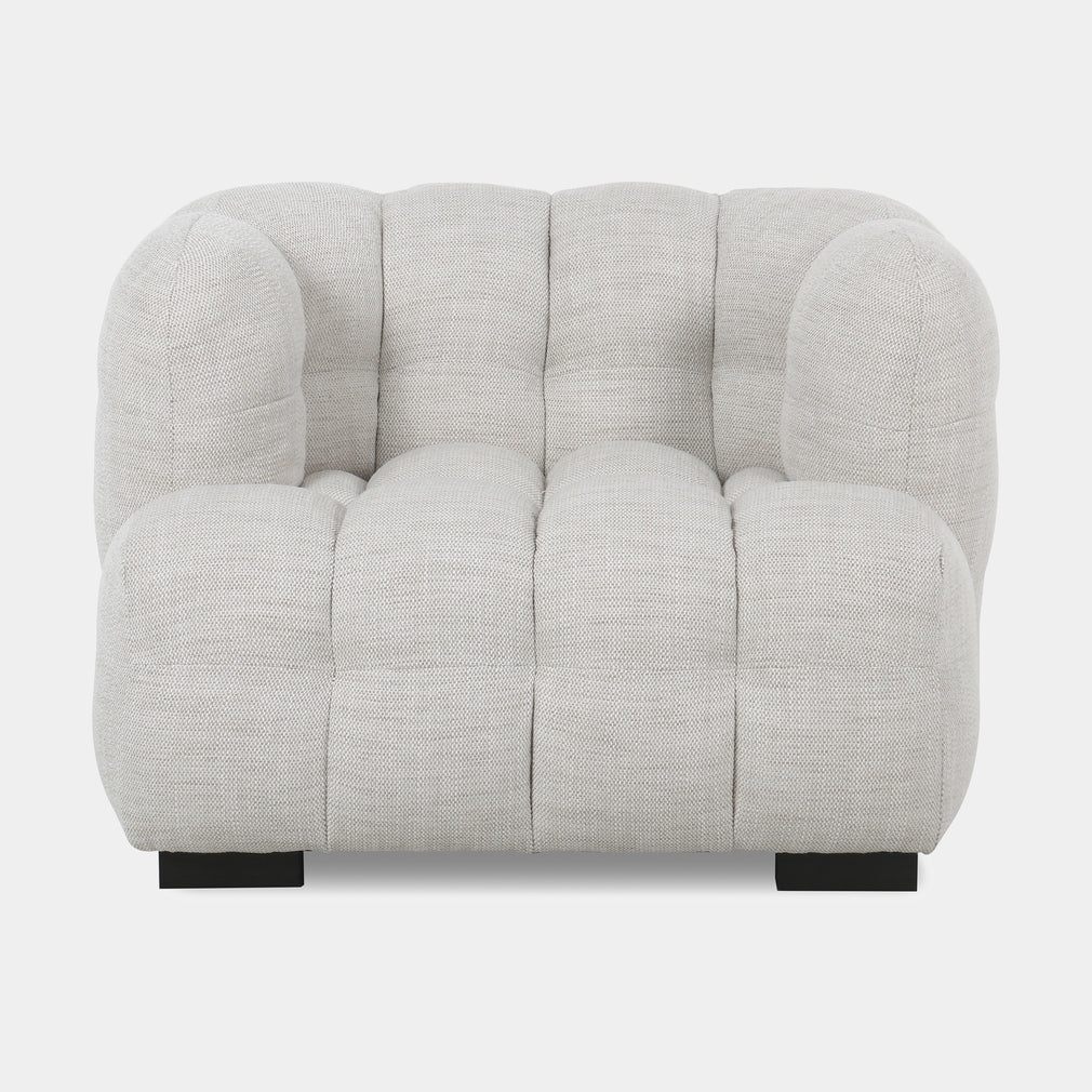 Nimbus - Chair In Fabric M7363-SI Poratti Natural