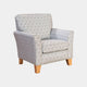 Accent Chair In Fabric Grade E