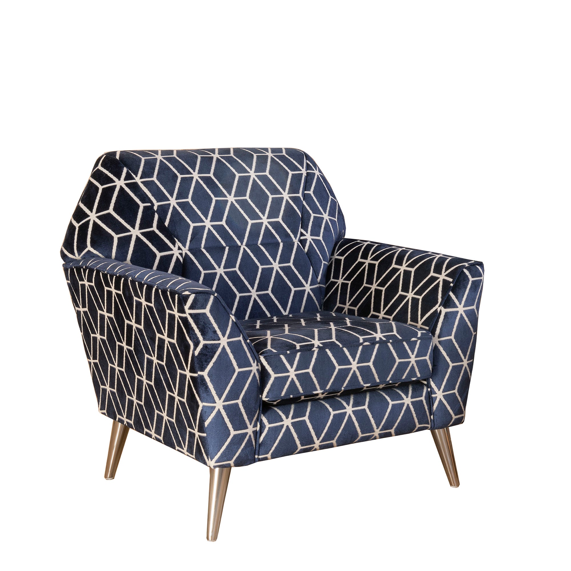 Mabel - Accent Designer Chair In Fabric Grade F