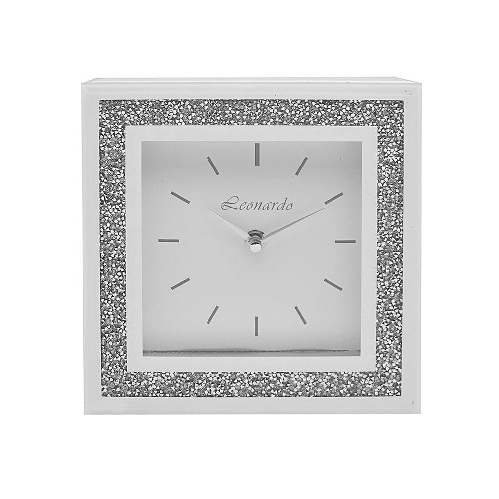 White Crystal Clock