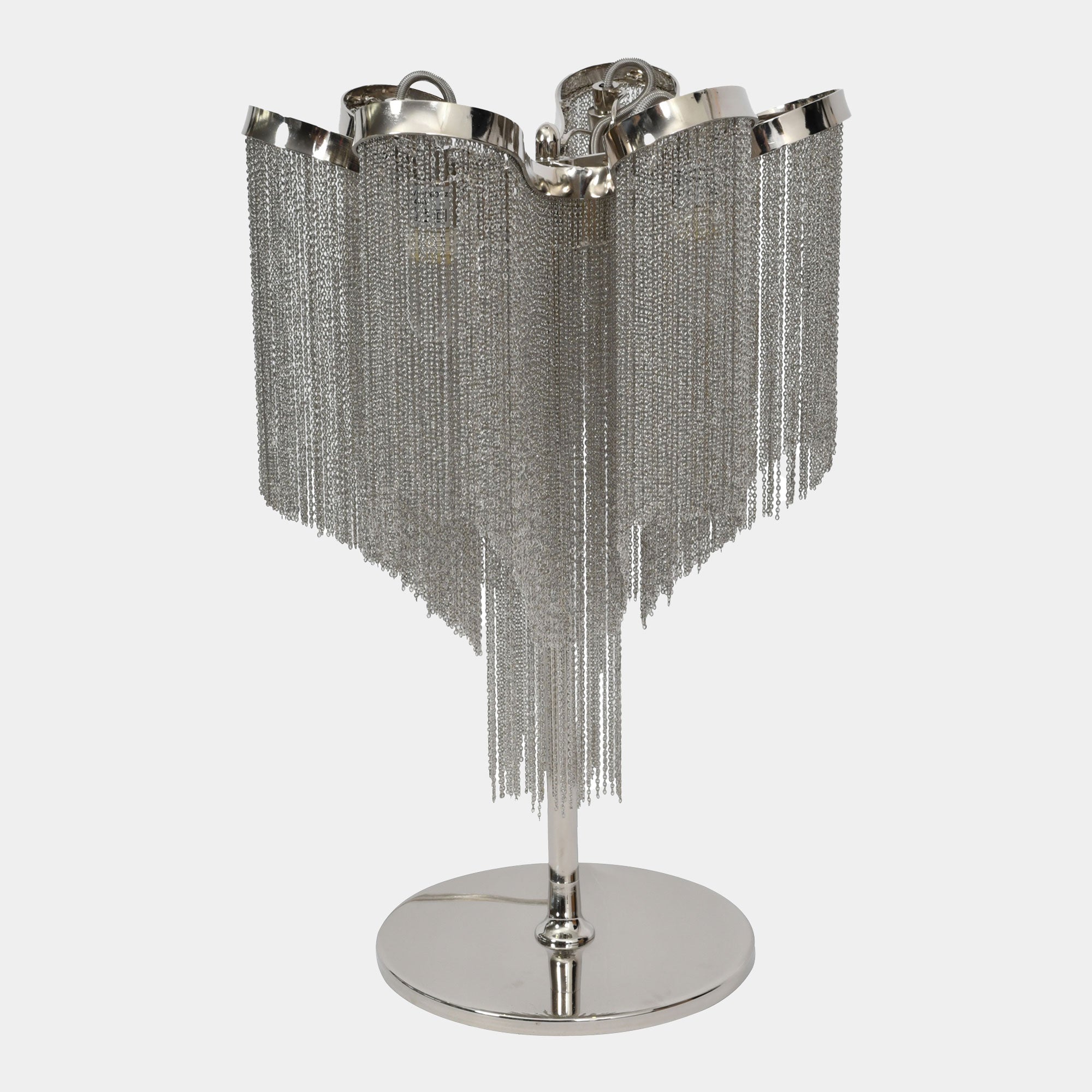 Roxy Chain Table Lamp Silver