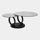 Rimini - Coffee Table With Matt White Ceramic Top