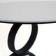 Rimini - Side Table With Matt White Ceramic Top