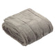 Paoletti Empress - Faux Fur Throw Silver