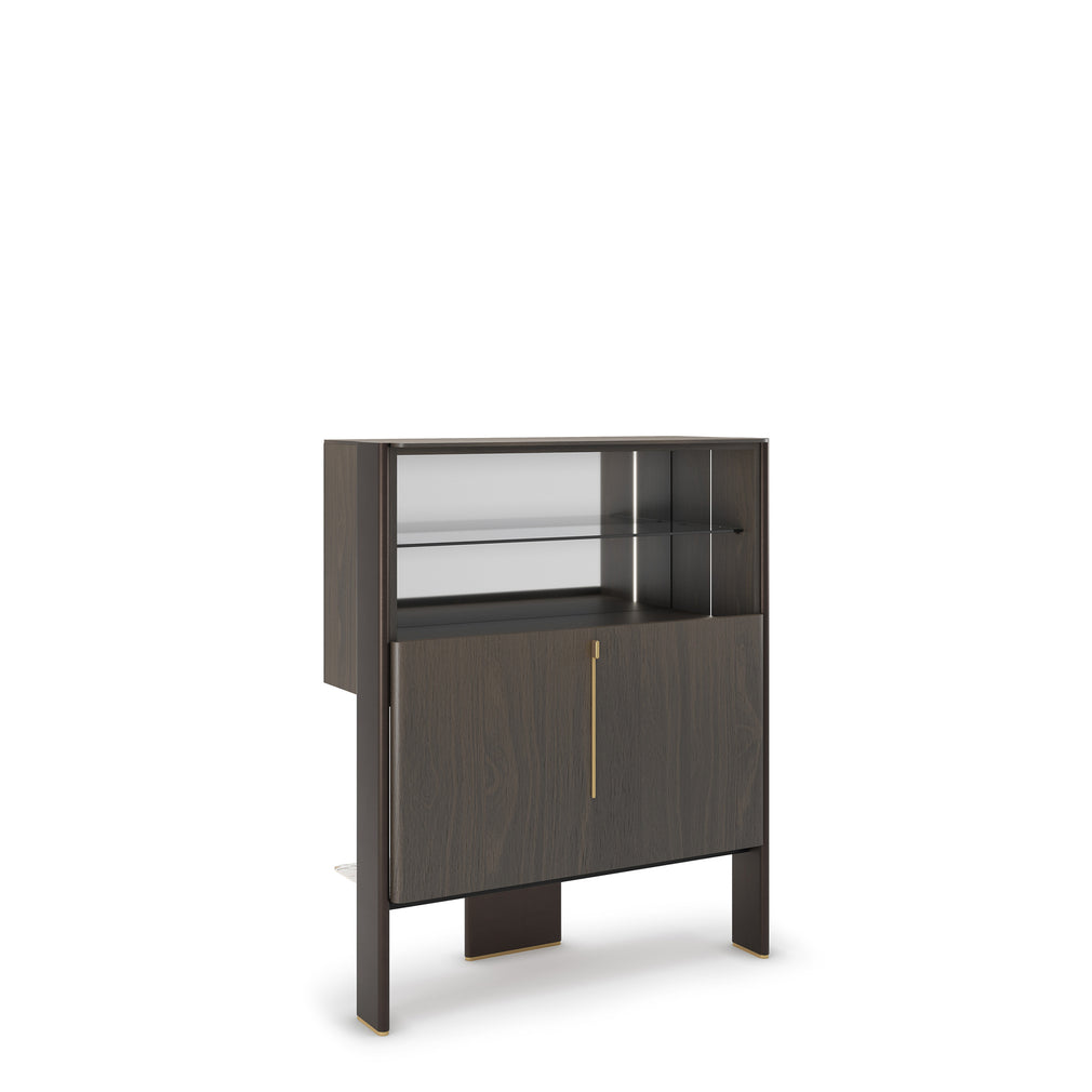 Cremona - Bar Unit With Sliding Door