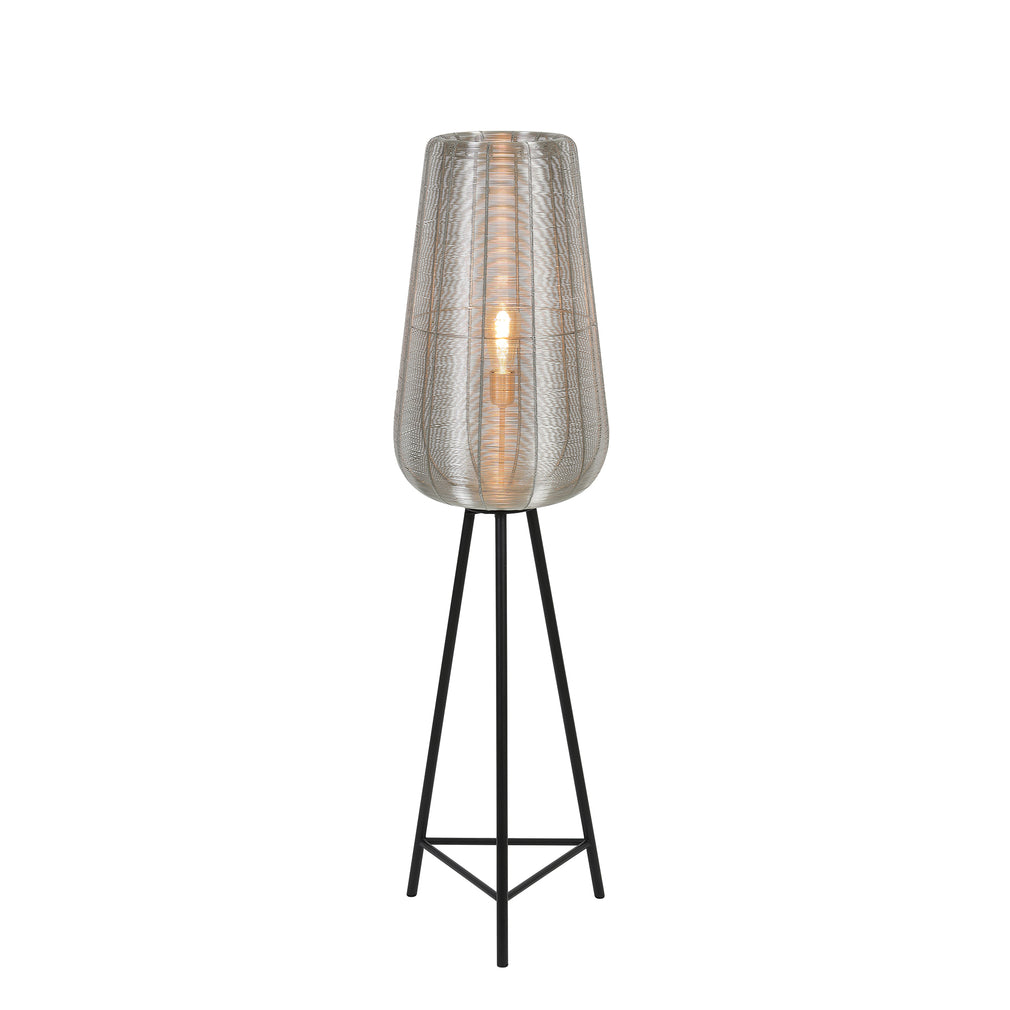 Aneena Tripod Silver Floor Lamp