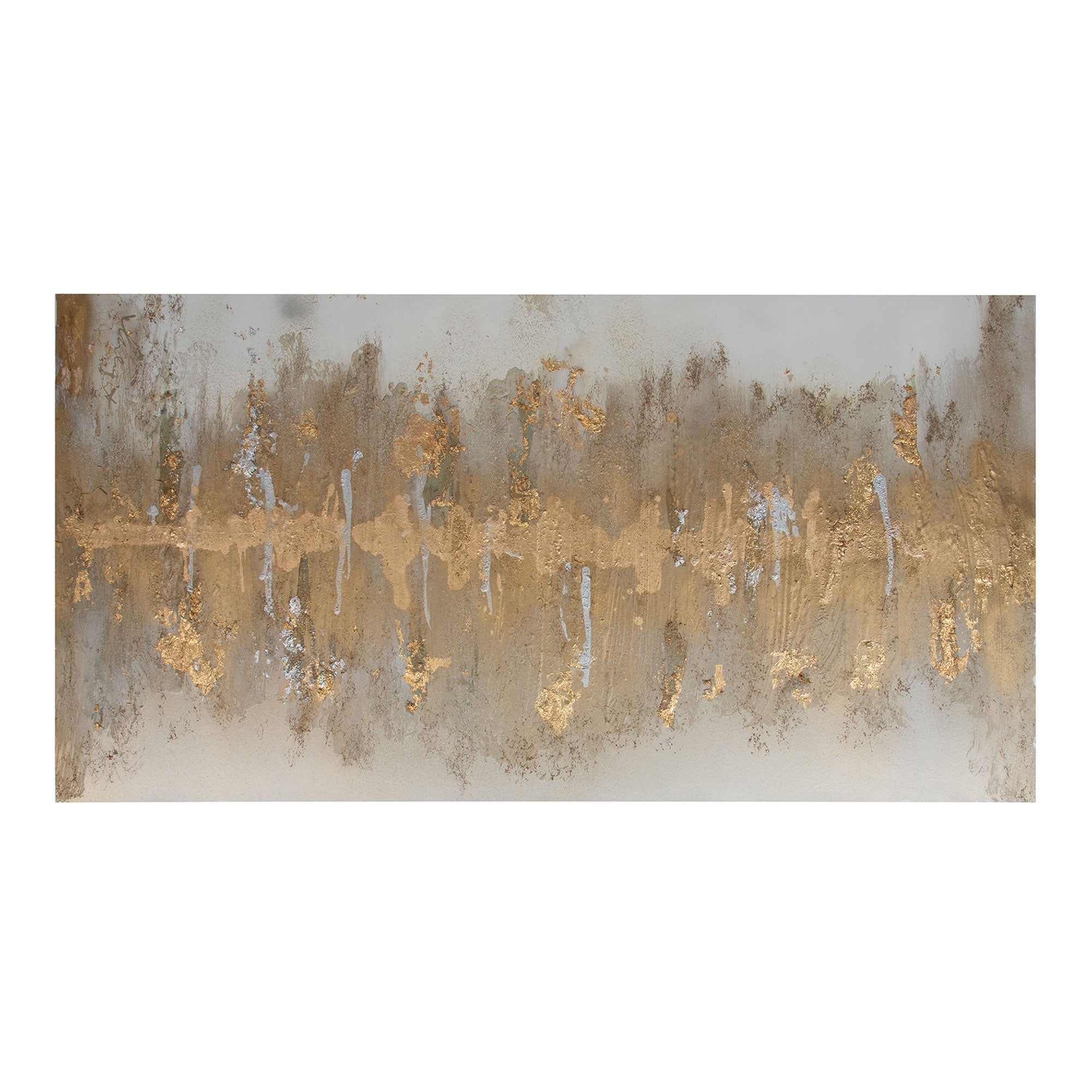 Golden Horizon - Metal Art by Clare Wright