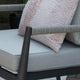 2 Seat Sofa Set In Clay Stone Grey Comprising Of 2 Seat Sofa, 2 Armchairs & Coffee Table