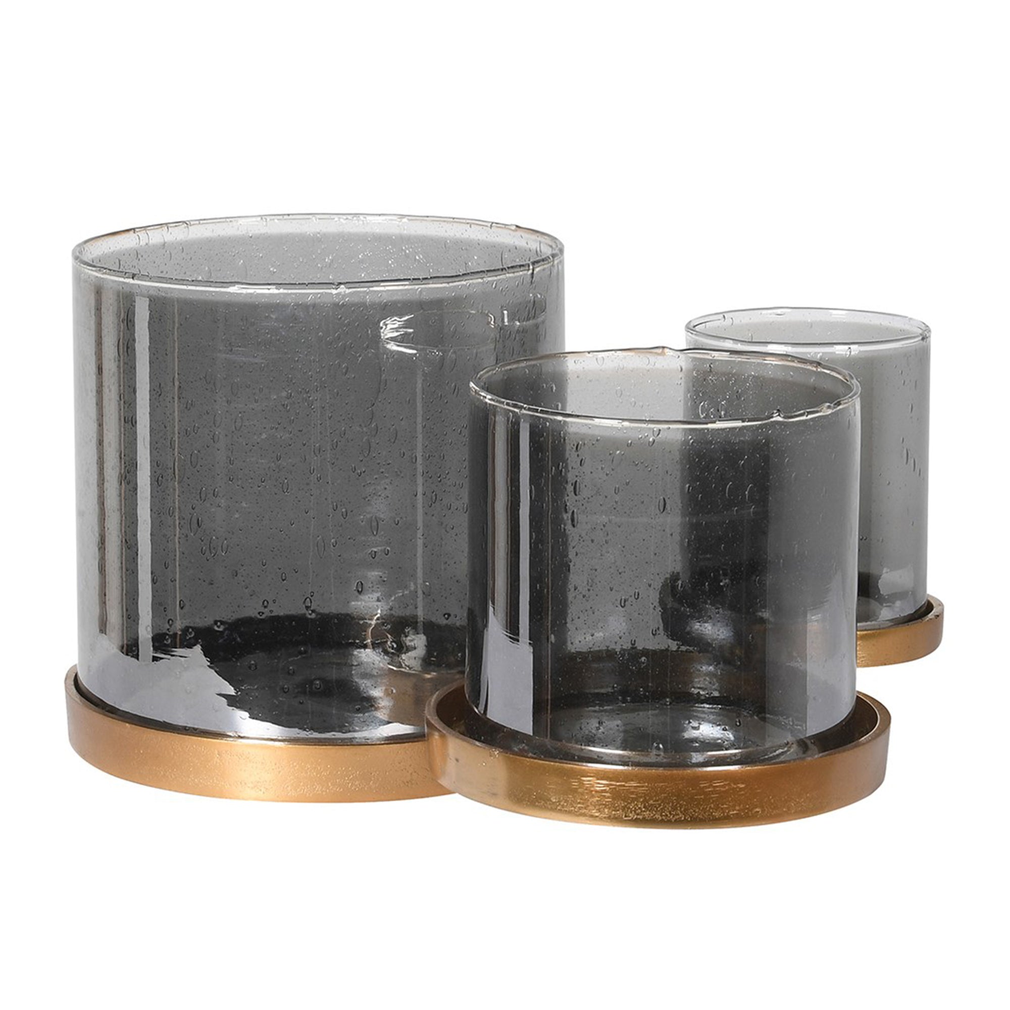 Remi - Bronze Trio Candle Holders