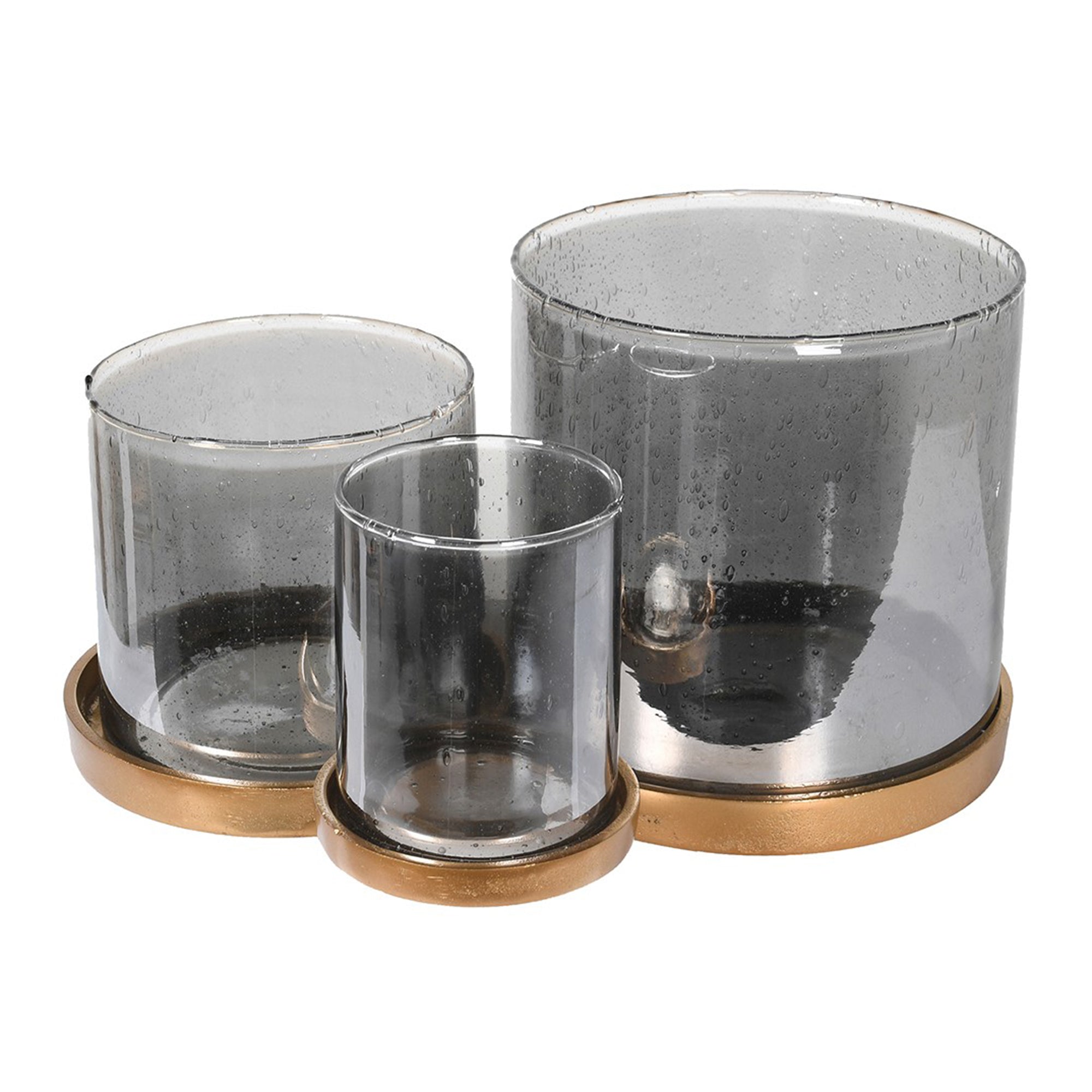 Remi - Bronze Trio Candle Holders