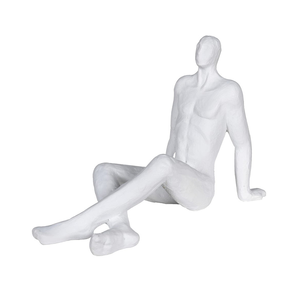 Leighton - Sitting Man Sculpture