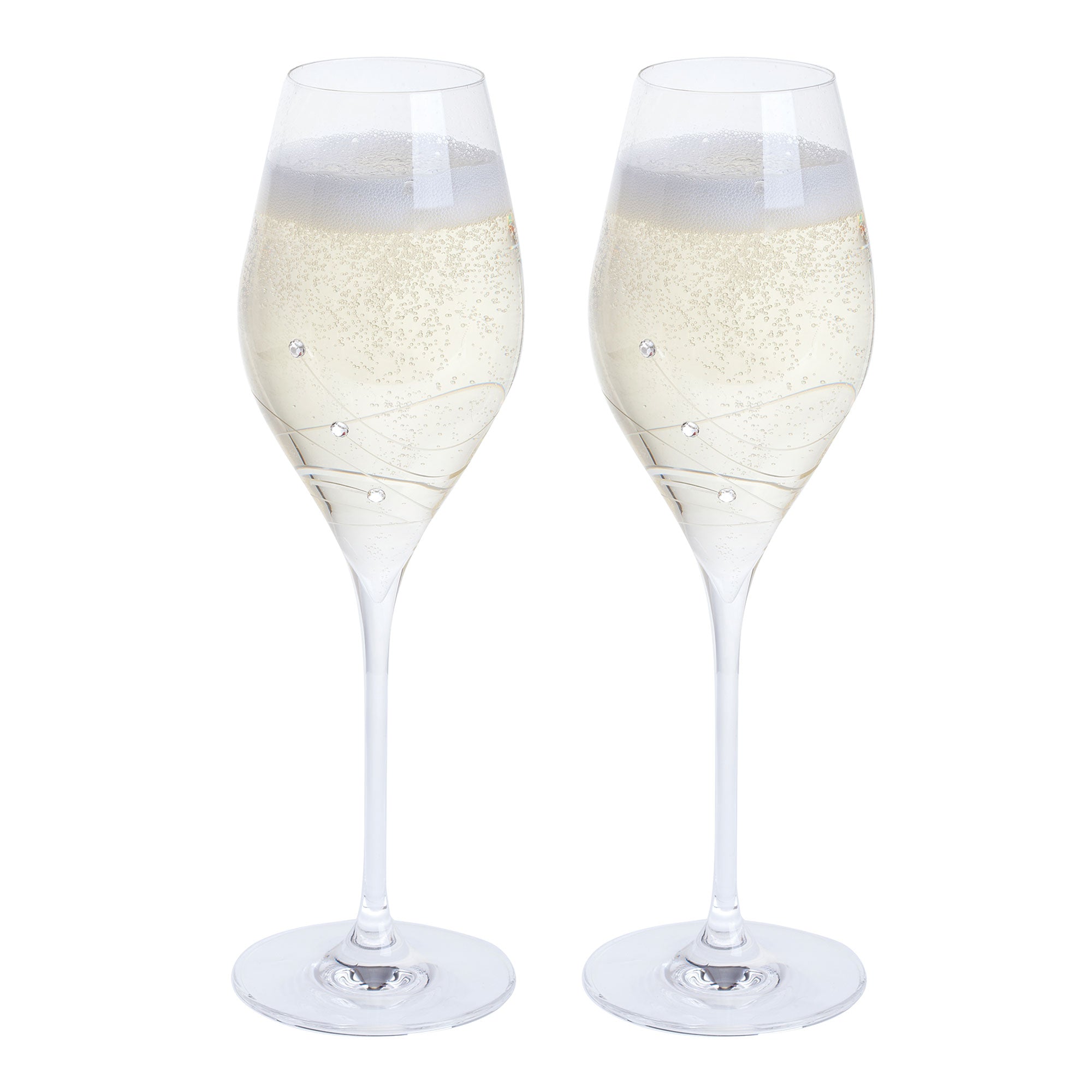 Dartington Glitz - Set of 2 Prosecco Glasses