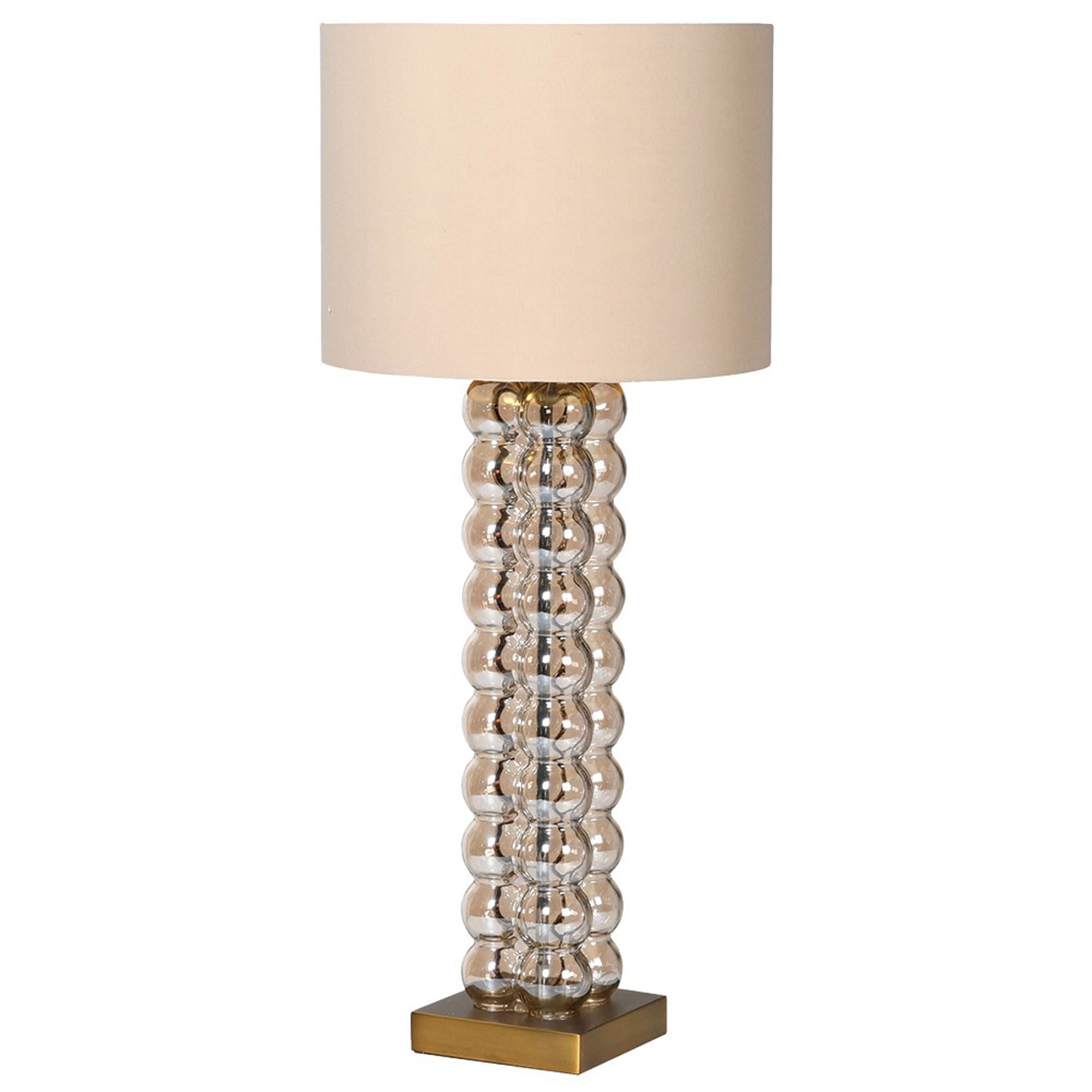 Bally Glass Gold Table Lamp