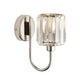 Bernice Silver Crystal Wall Light