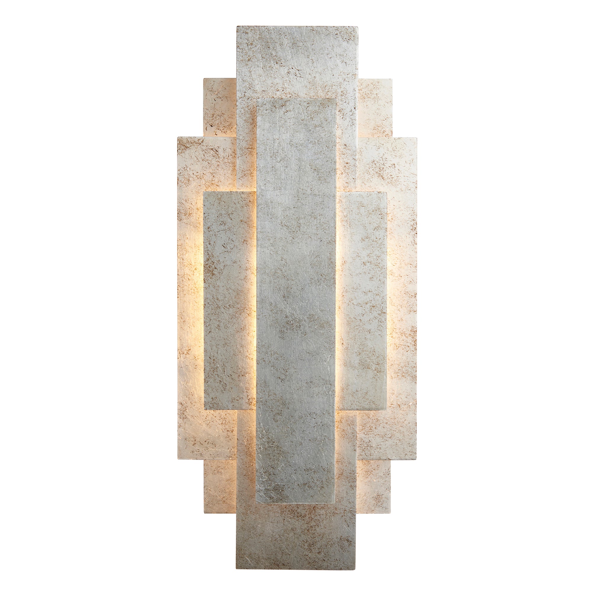 Deco Silver Wall Light