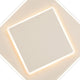 Dalla White Square Wall Light