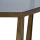 Girona - Side Table In Champagne Finish