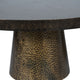Carmel - Set of 2 Iron Coffee Tables In Rustic Antique Gold